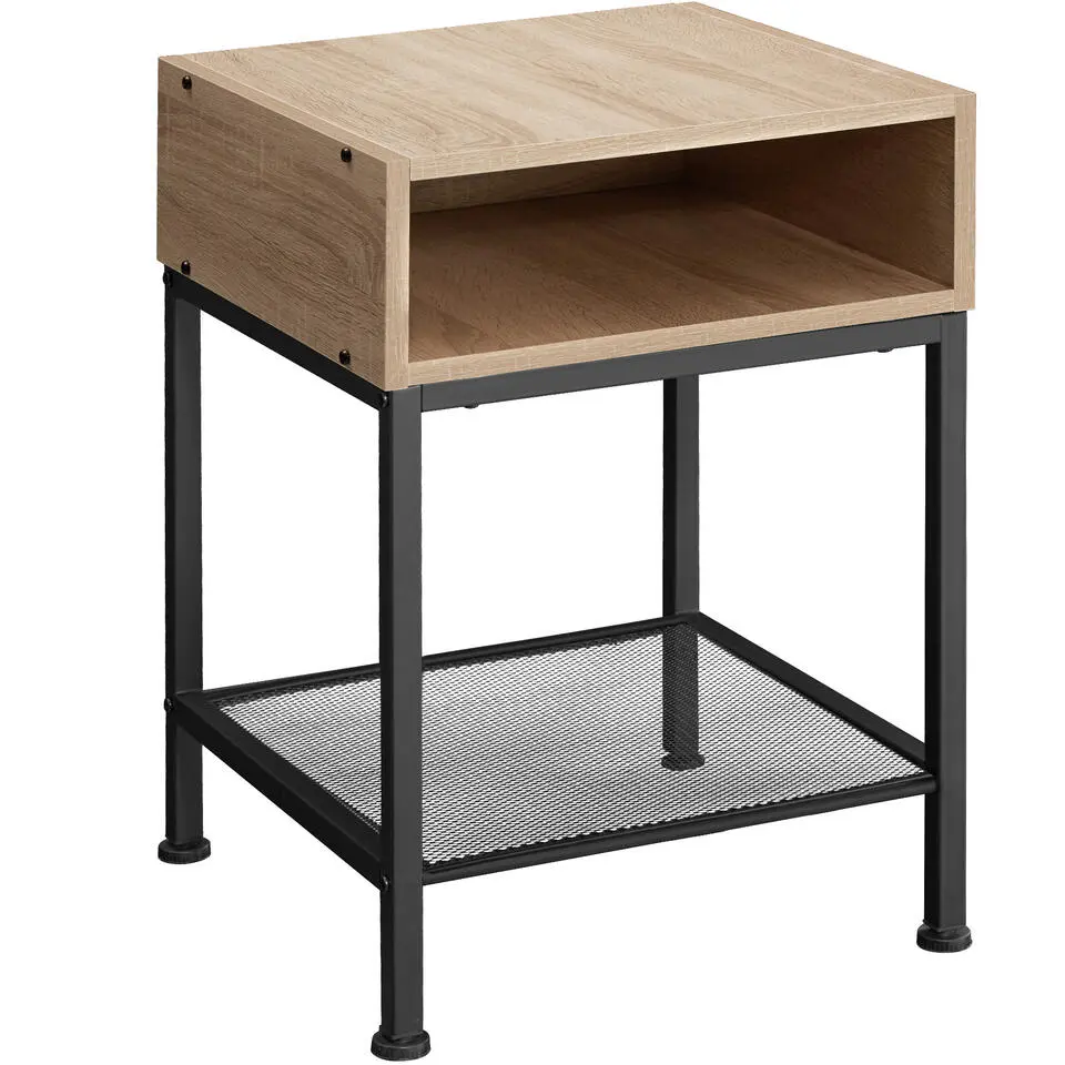 tectake Nachtkastje Harlow 40,5x40,5x52,5cm