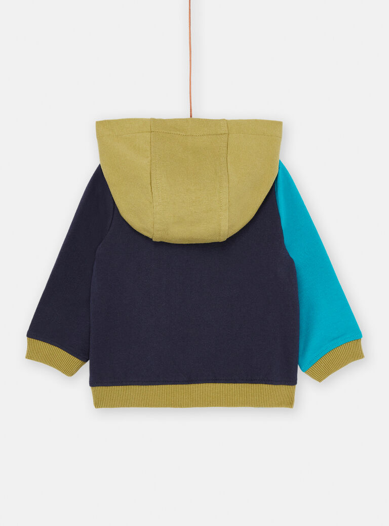 Gilet tricolore pour bébé garçon