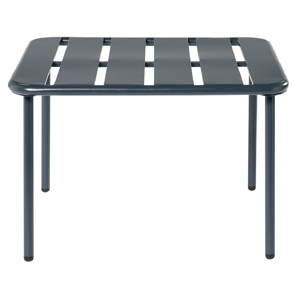 Table basse de jardin Fun métal gris