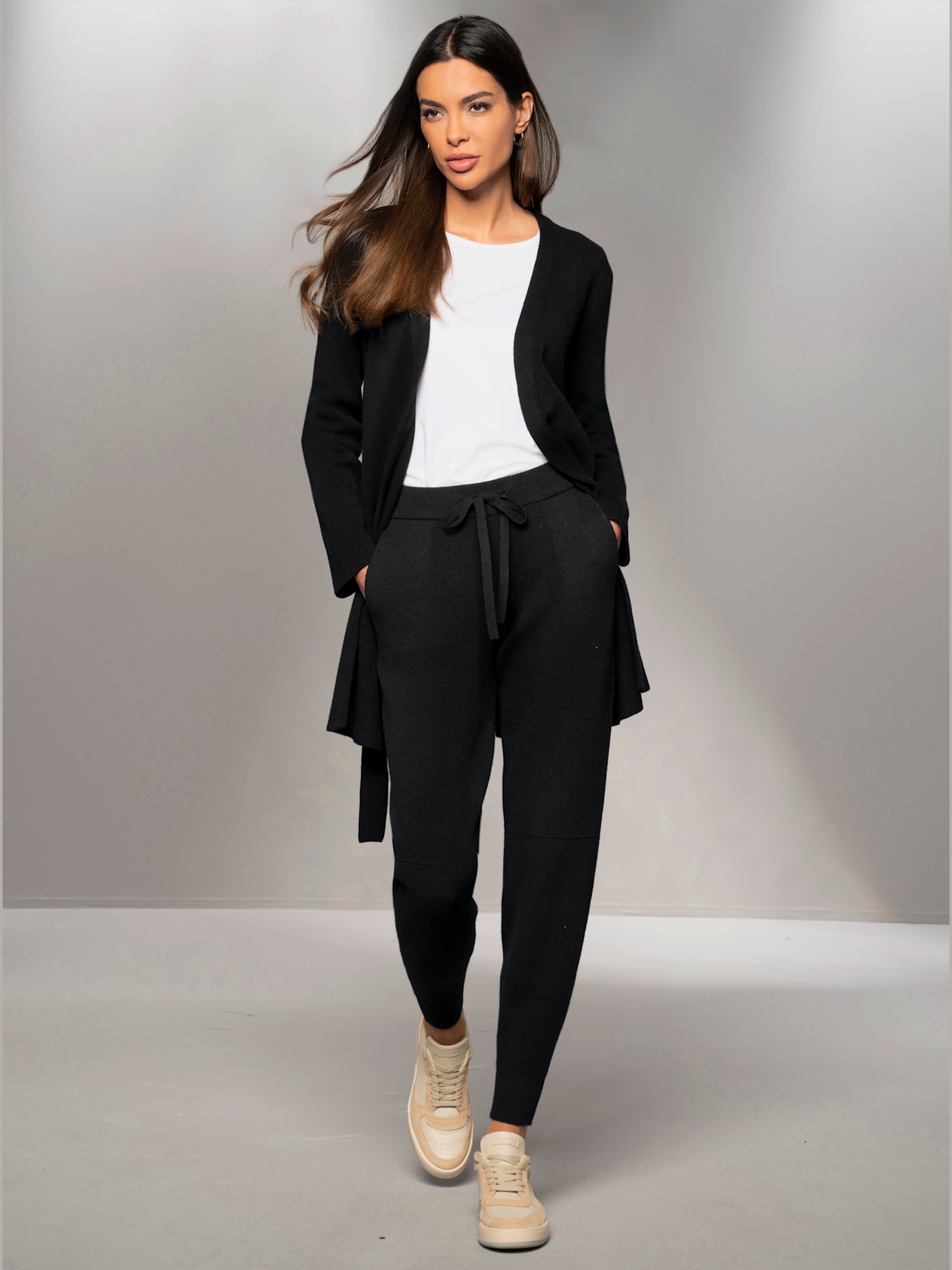 Veste en tricot avec viscose