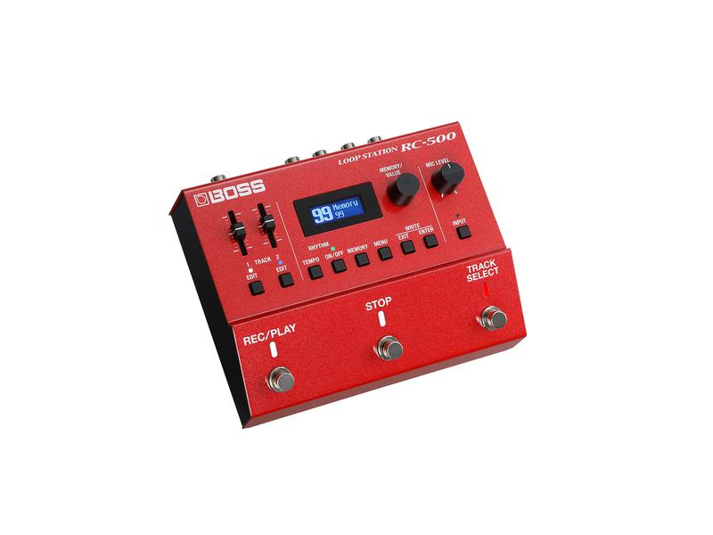 BOSS Pedal RC-500 Kraftpaket auf zwei Spuren