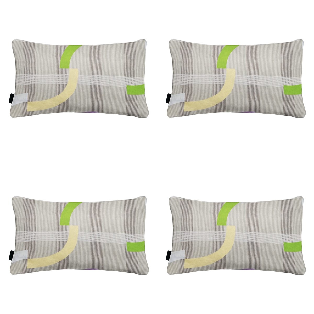 Madison Tess purple Sierkussen - Set van 4