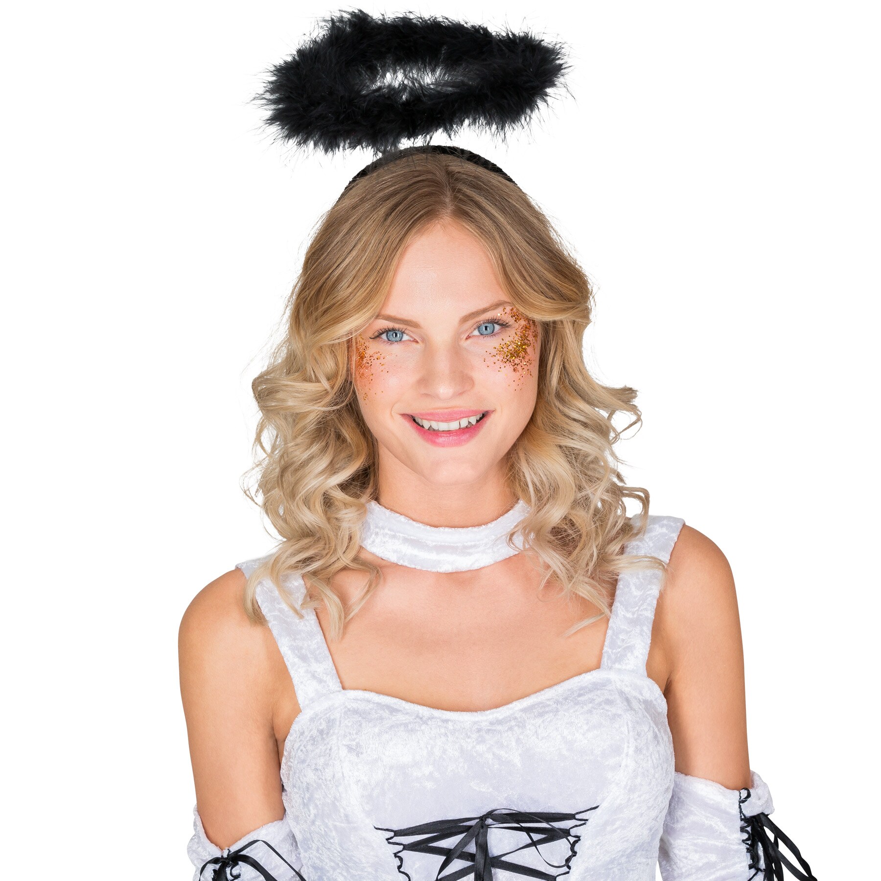 tectake® Frauenkostüm sexy Angel Pokerface
