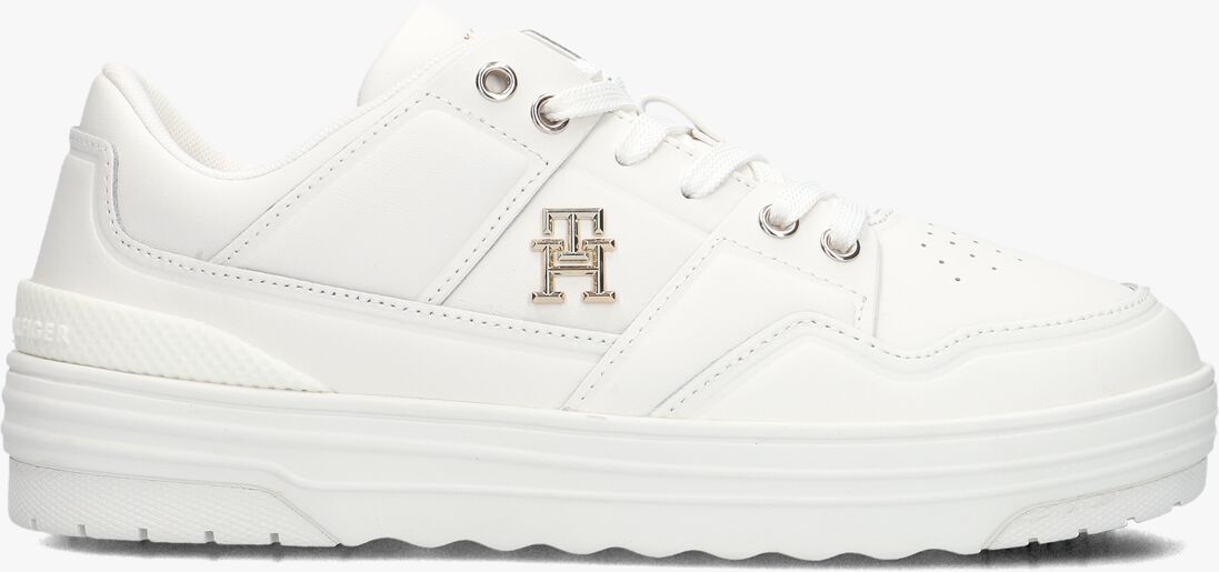 TOMMY HILFIGER witte tommy hilfiger lage sneakers basket sneaker low