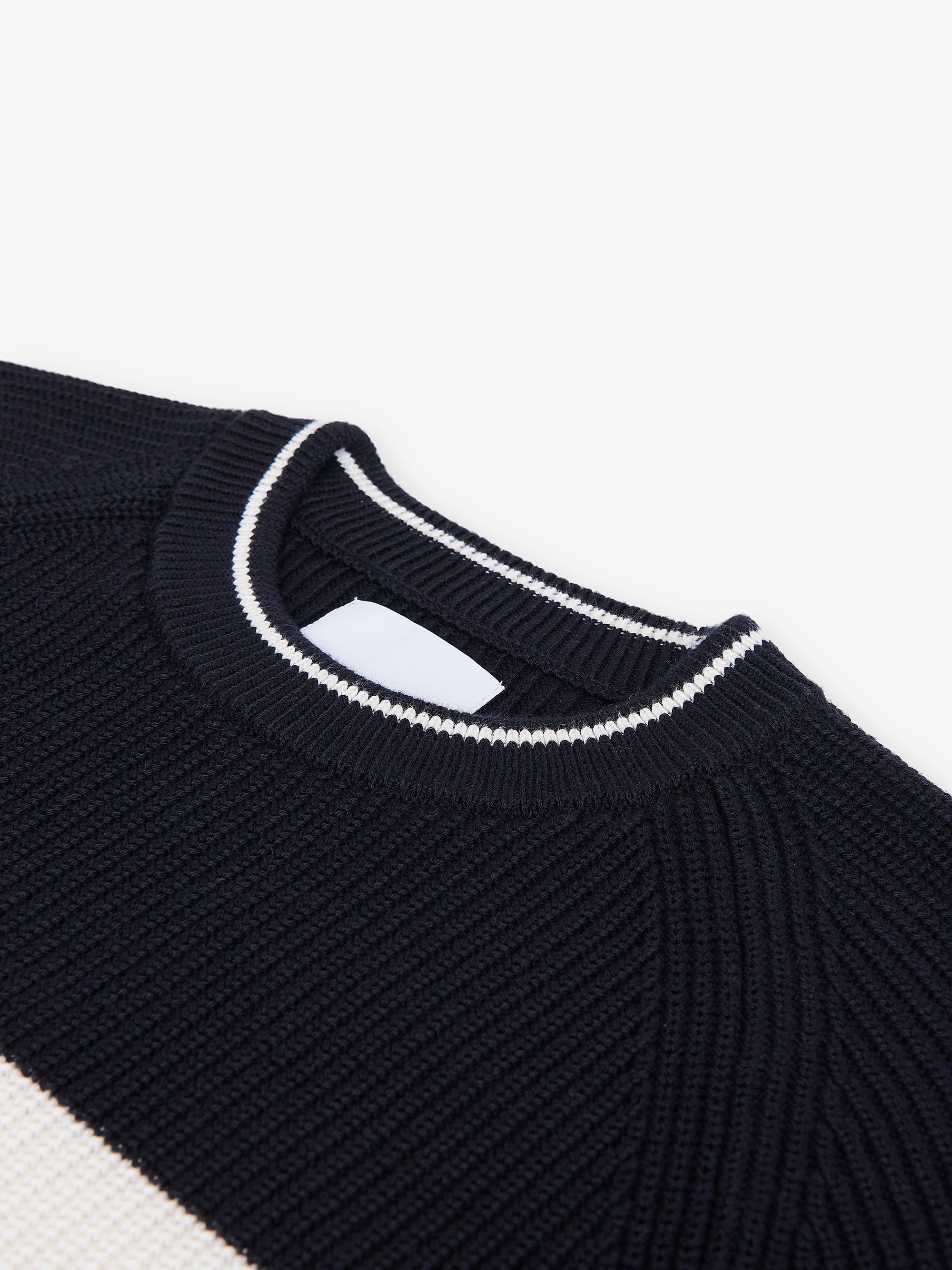 Evan Cotton Stripe KW01024-NVY