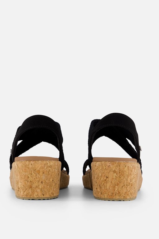 Skechers Arch Fit Beverlee Sandalen zwart