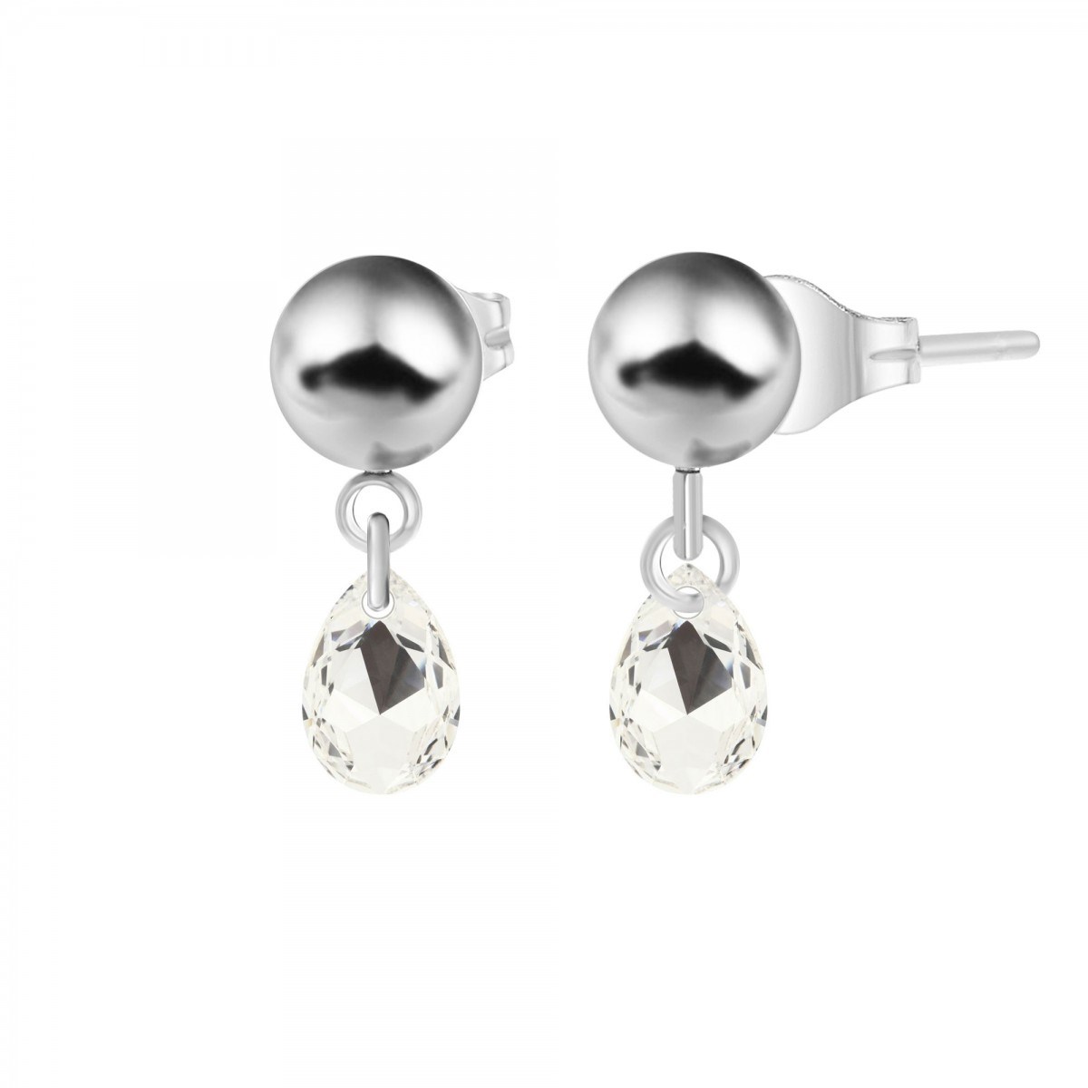 Boucles d'oreilles SC Crystal ornées de Cristaux scintillants