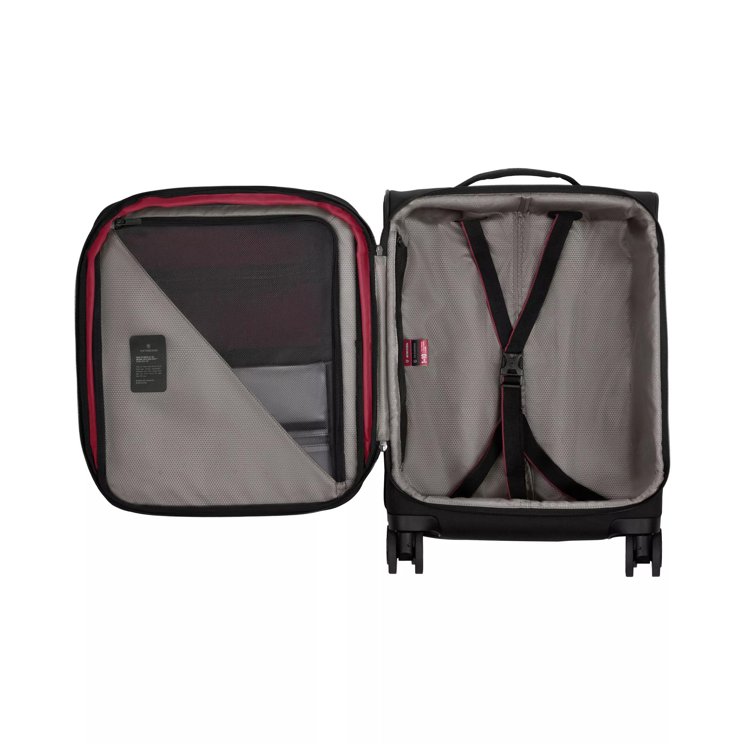 Crosslight Global Softside Carry-On-schwarz