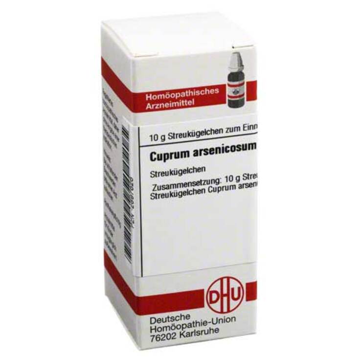 DHU Cuprum arsenicosum D 12 Globuli, 10 g