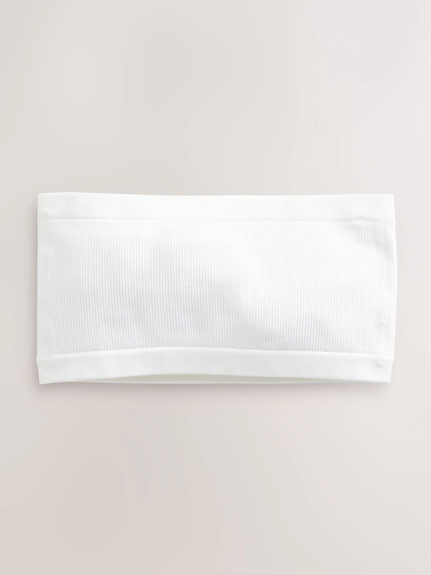 Wit - Bandeau crop tops (7-16jr)