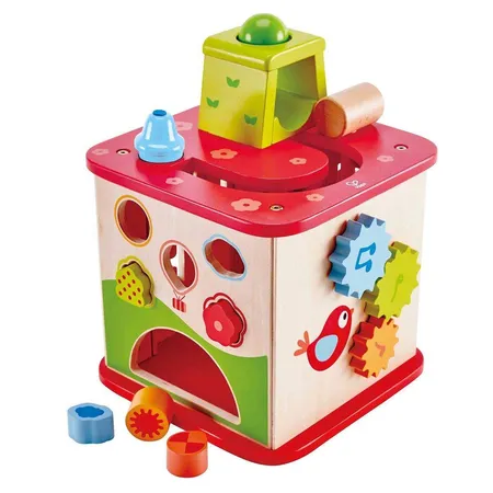 Hape Pepe & Freunde Blockpuzzle, Motorikwürfel