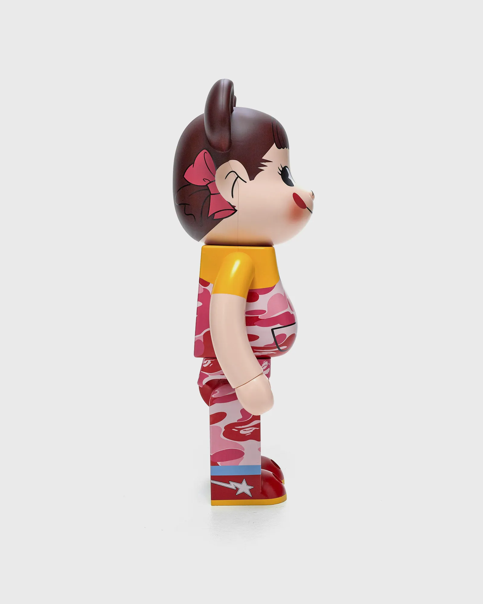 MEDICOM BEARBRICK 1000% BAPE X PEKO-CHAN PINK