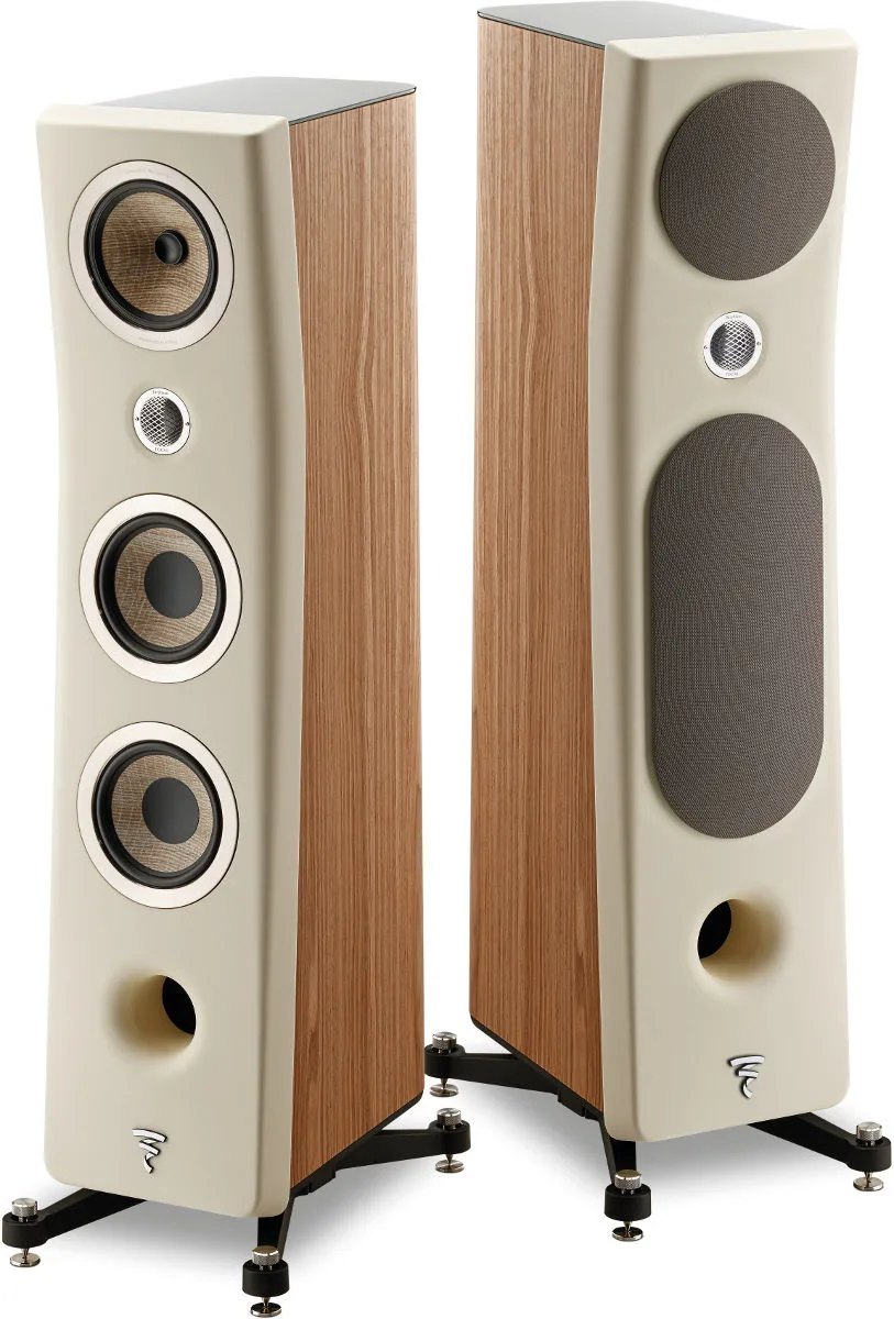 Focal Kanta N°2 Noyer / Ivoire mat (la paire) Enceintes colonne