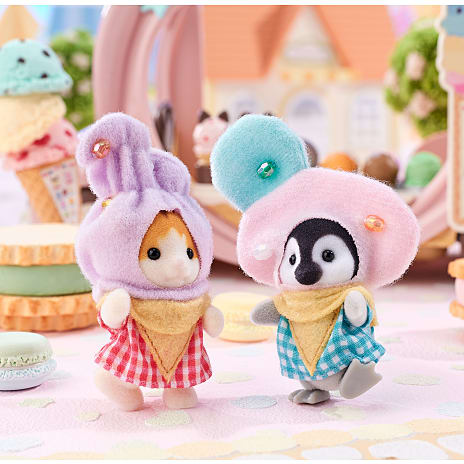 Sylvanian Families Baby Duo is-kostume