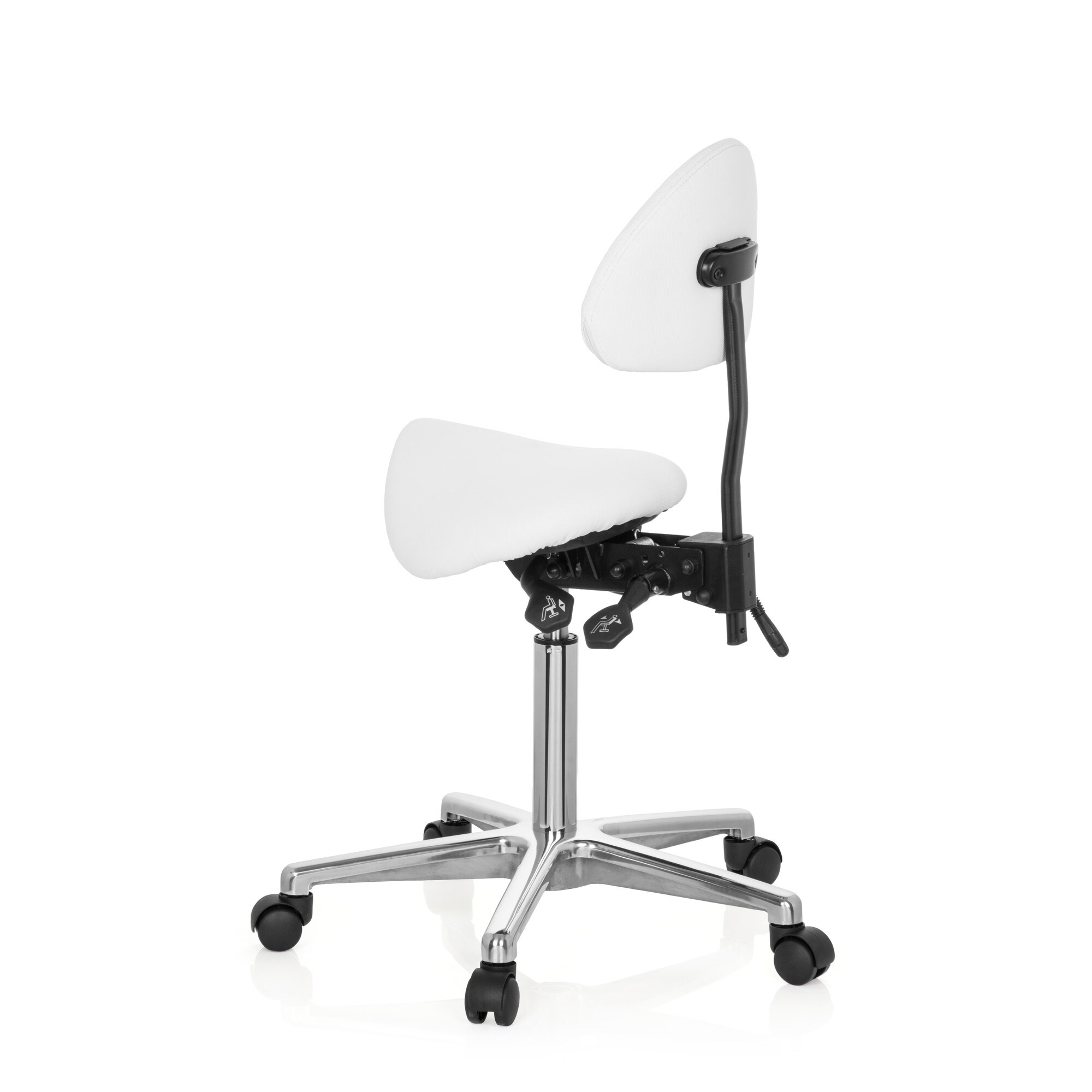 Sattelhocker TOP WORK 20 Kunstleder ohne Armlehnen hjh OFFICE