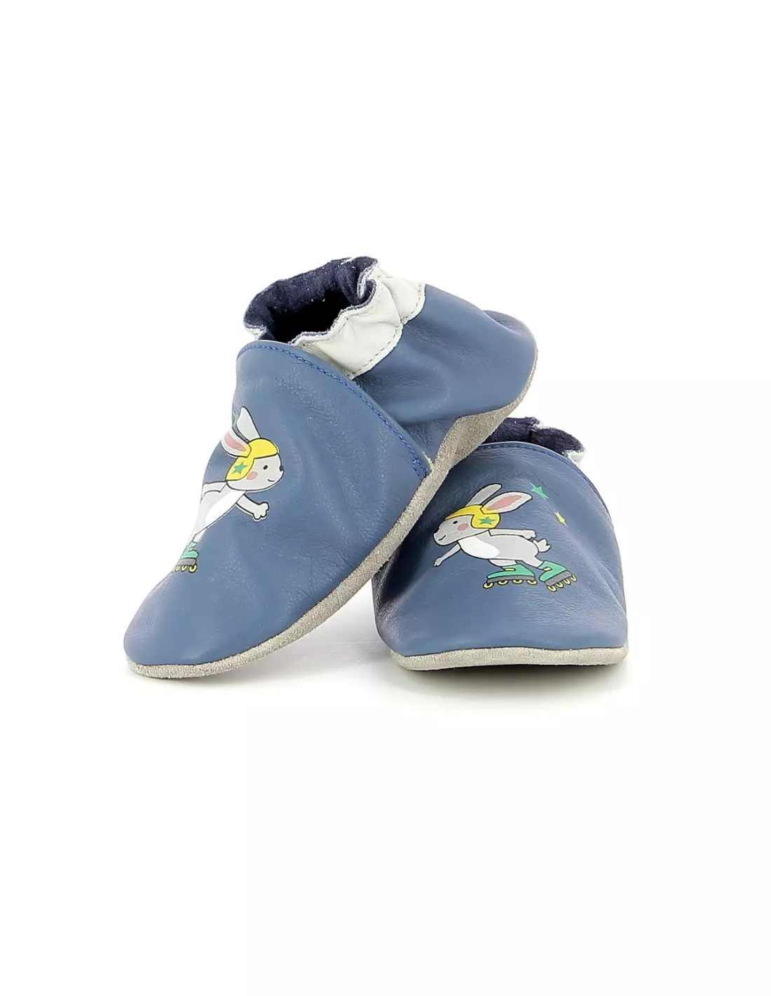 ROBEEZ ROLLER - Chaussons Bleu
