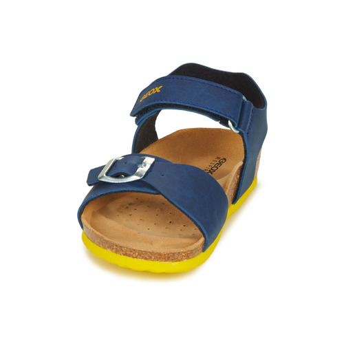 Geox - GHITA BOY - Bleu / Jaune