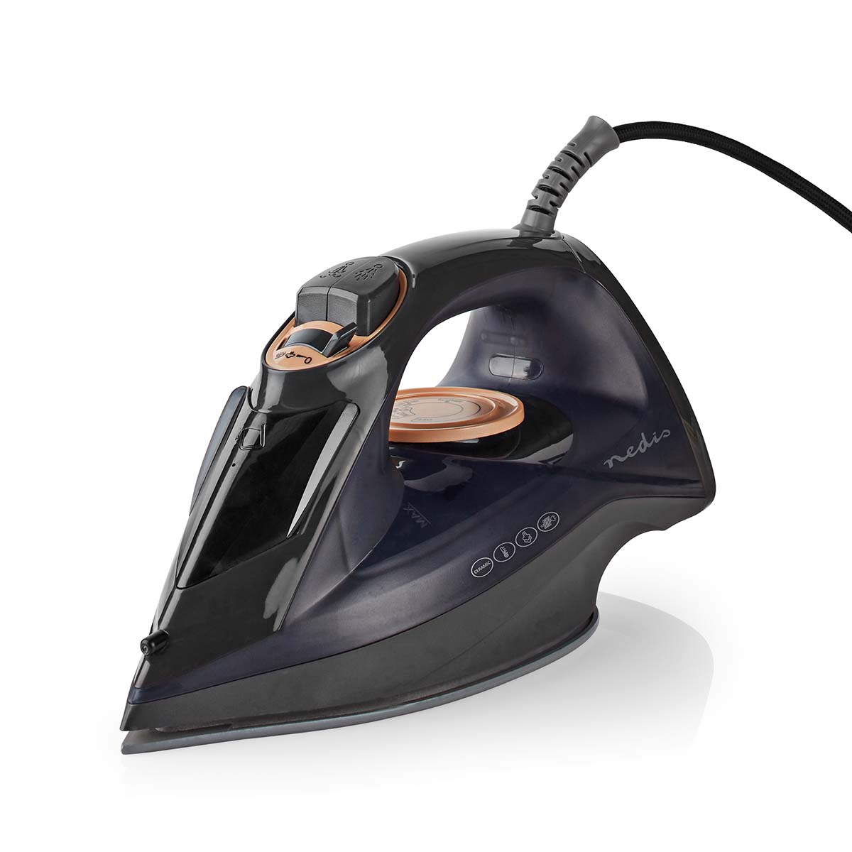 Nedis IRON1000 Stoomstrijkijzer - Paars