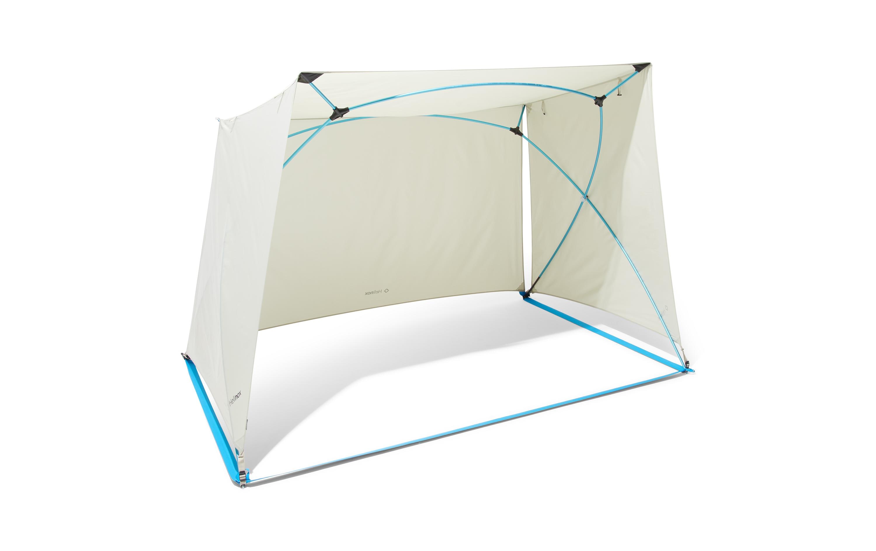 Strandzelt Royal Box Shade Sand/Cyan Blue<br>Unterstandzelt