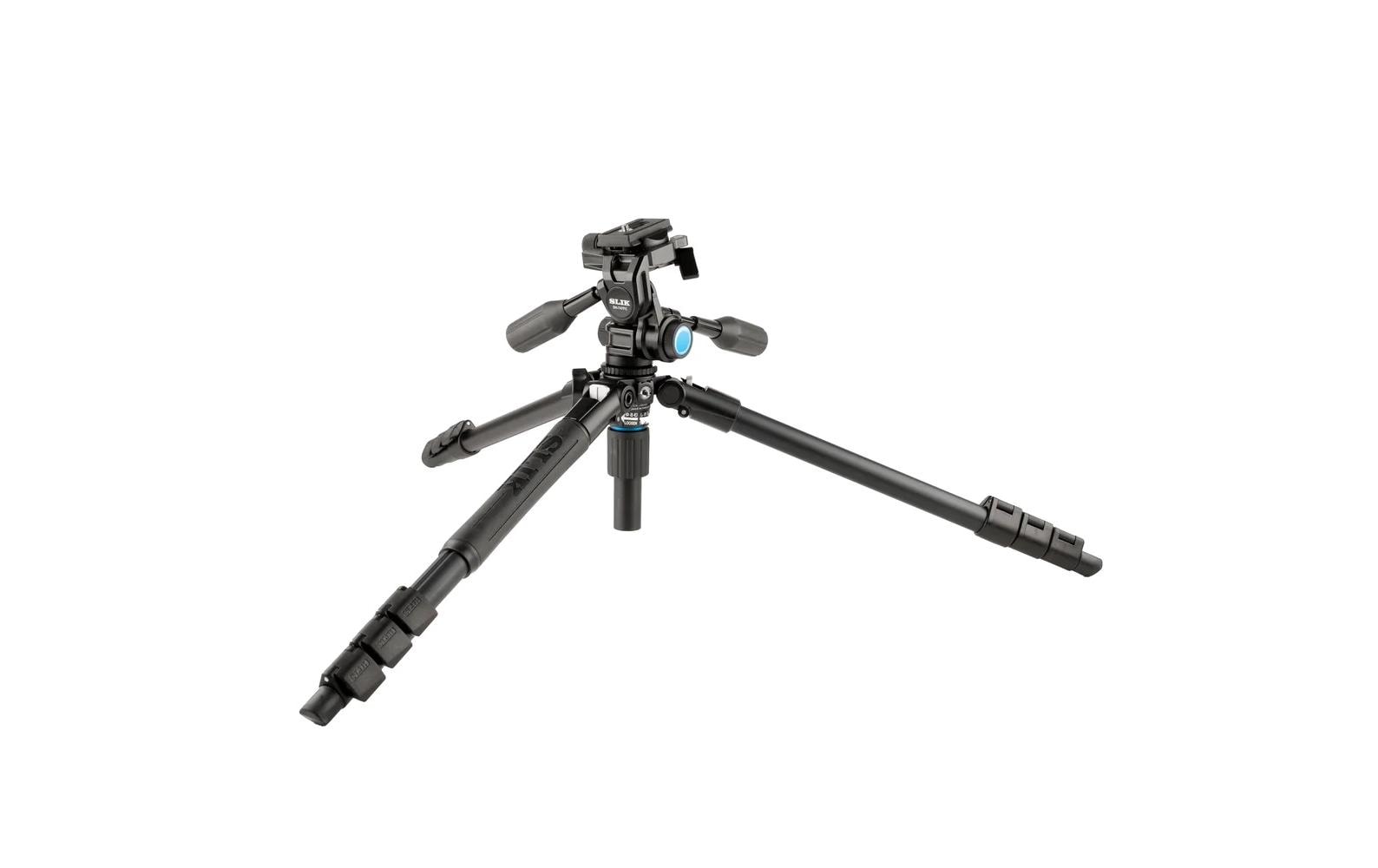 Stativ Pro AL-324-3WFC<br>Stativ mit leichtgängigem 3-Wege-Schwenkkopf mit Fluid-Effekt und Arca-kompatibler Plattform