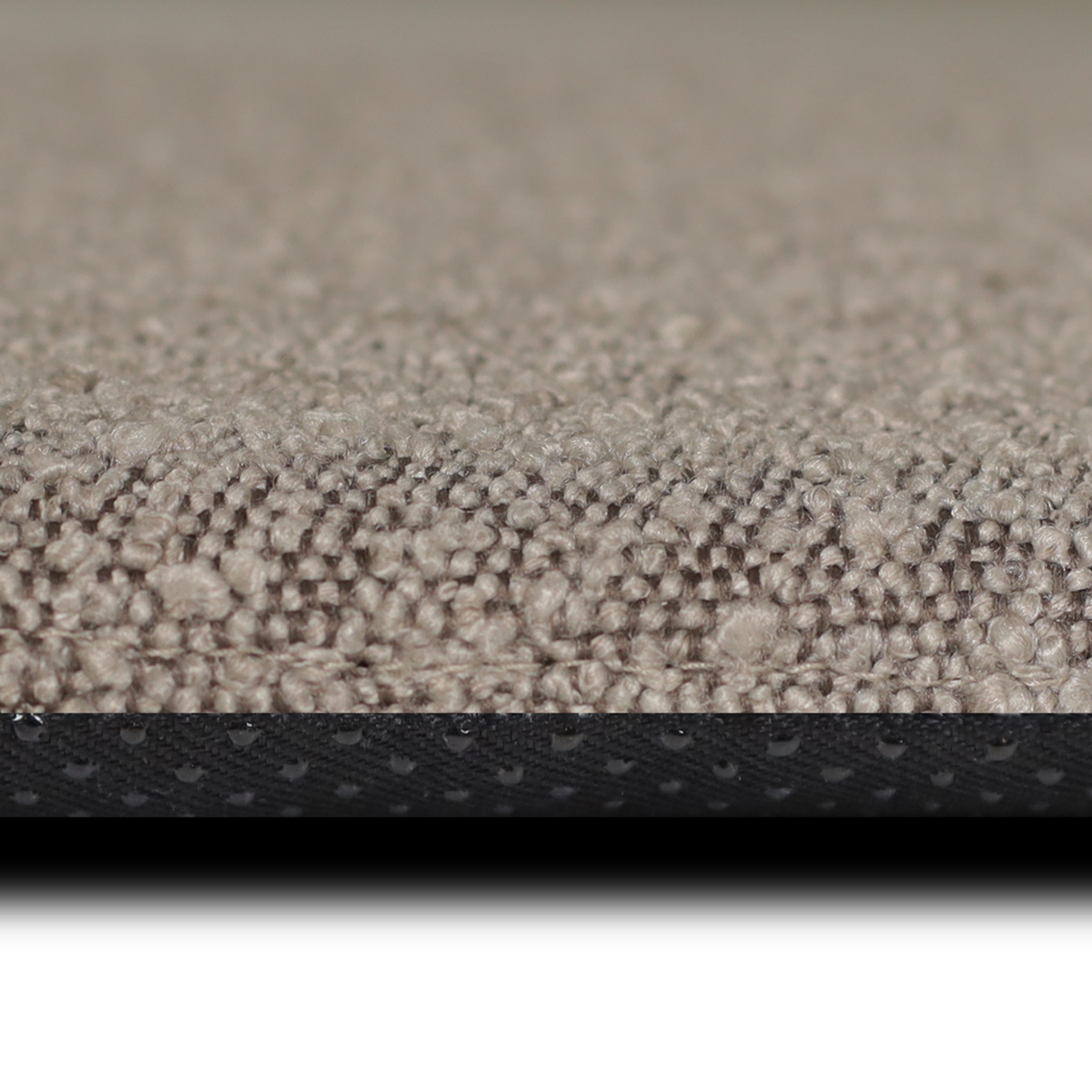 Fem zitkussen bouclé taupe