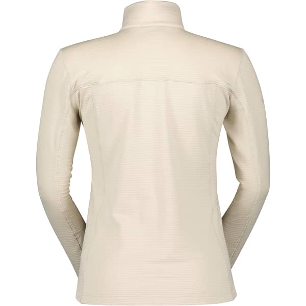 Sweat polaire ski rando SCOTT PULLOVER W'S DEFINED LIGHT DUST WHITE