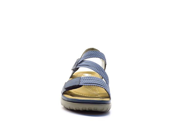 Rieker 64870 royal/jeans-weiss