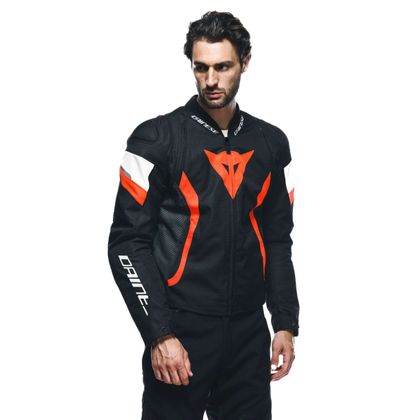 Blouson Dainese AVRO 5 TEX - Noir / Rouge