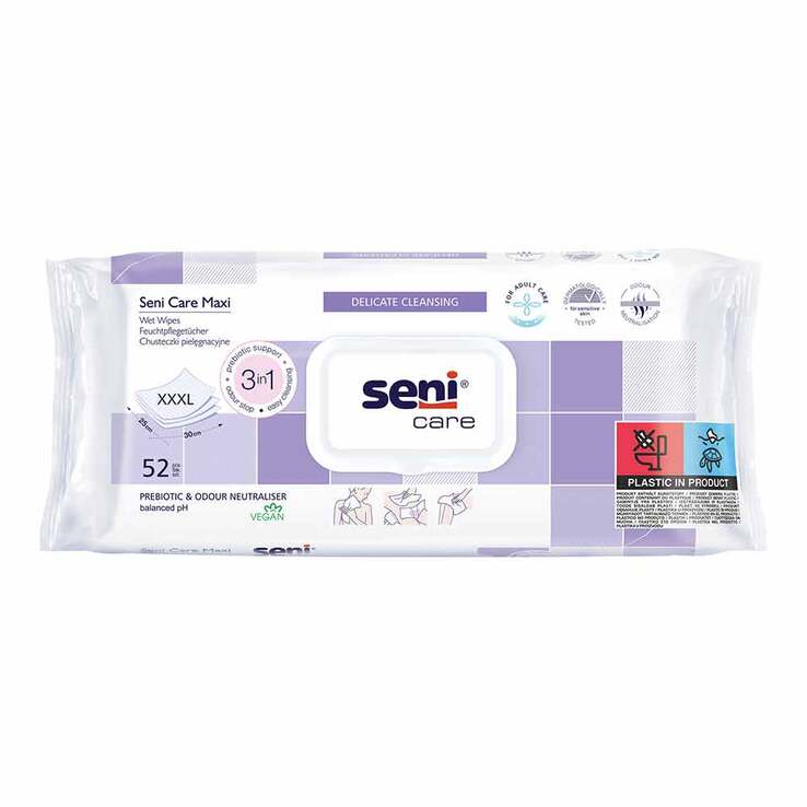 Seni®  care maxi Feuchttücher 25x30 cm, 52 St