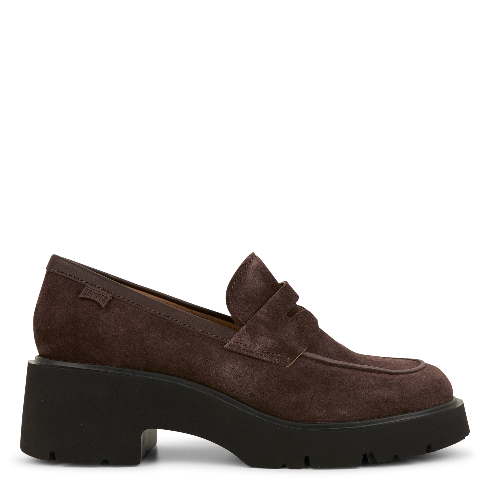MILAH - Mocassins en cuir | Marron