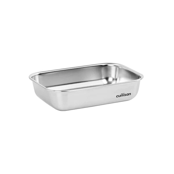 Boîte de conservation rectangulaire en inox 1900 ml compatible micro-o