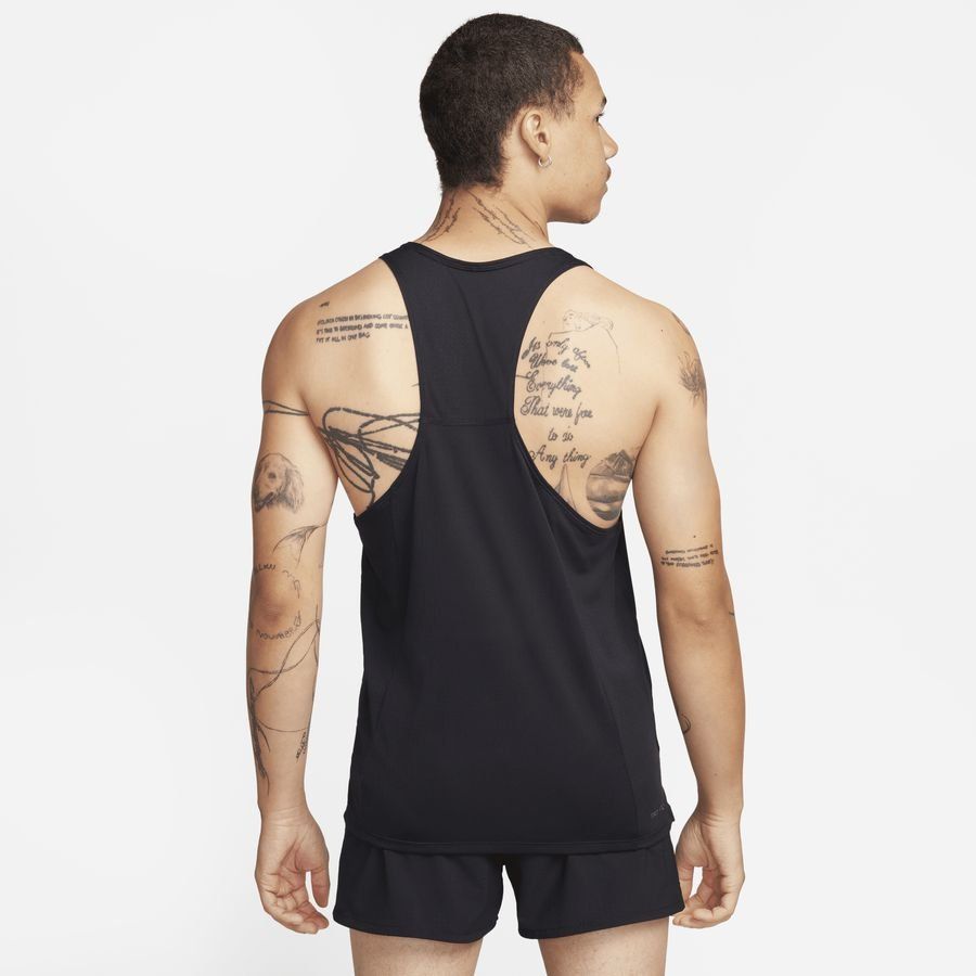 Nike Fast Men's Dri-FIT Running Sin BLACK/REFLECTIVE SILV
