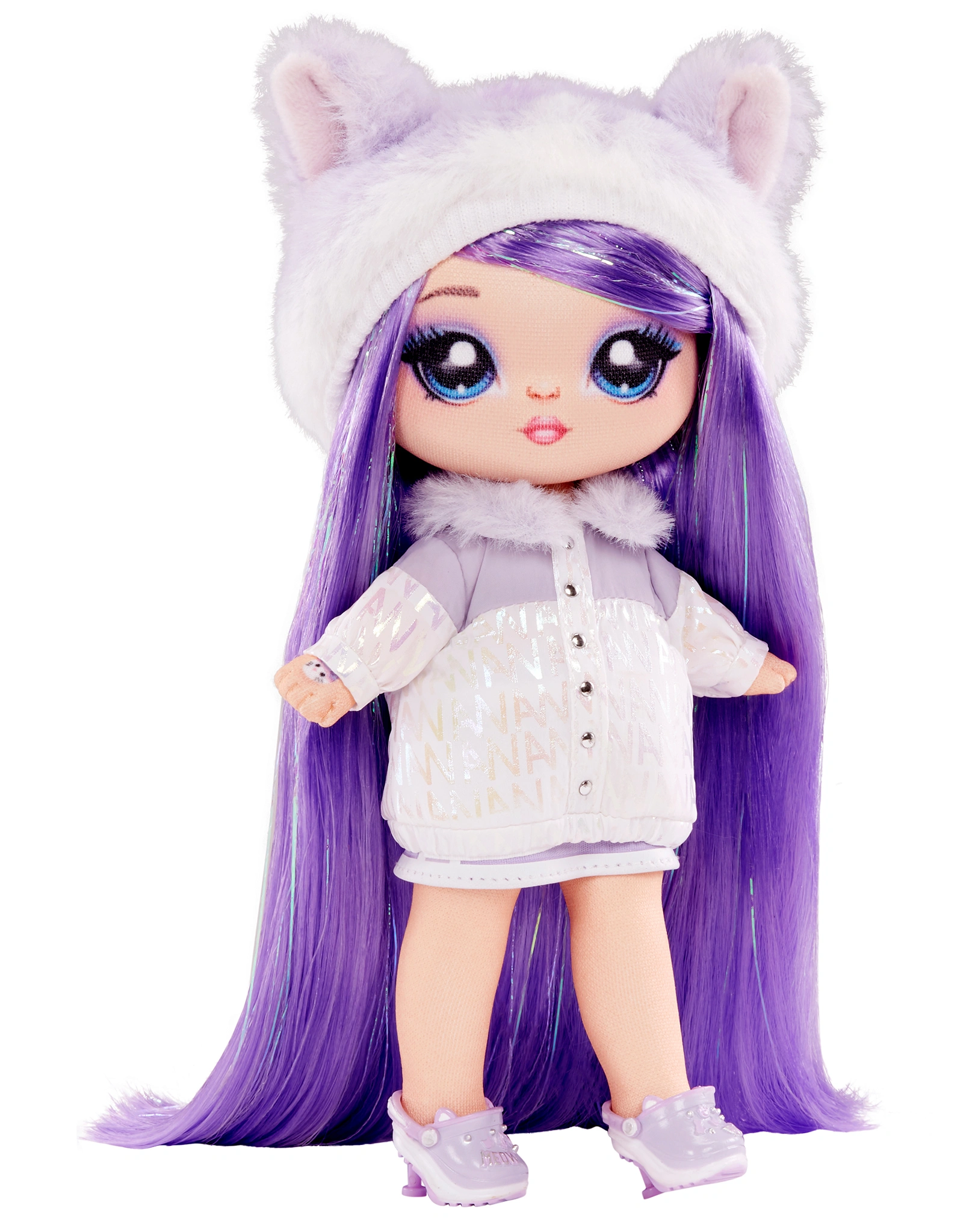 Puppen-Zubehör BACKPACK BEDROOM - LAVENDER KITTY 3in1