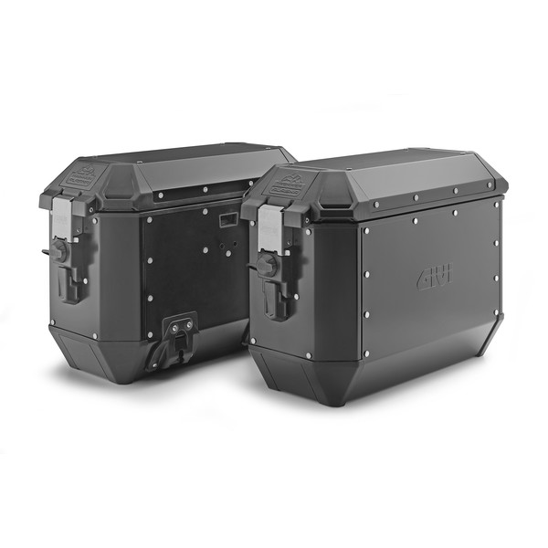 Givi - Paire de valises latérales Trekker Alaska 36 Noir