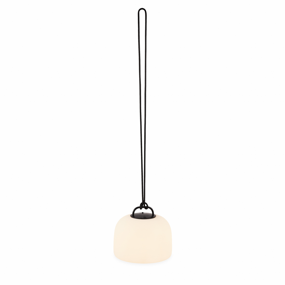 Lampe extérieure led 3 en 1 – tripada l – lampe extérieure en plastique. Ø22cm rechargeable. À suspendre. Avec trépied 35cm et corde