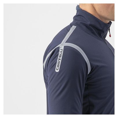 Veste Manches Longues Castelli Alpha Ultimate Bleu/Gris