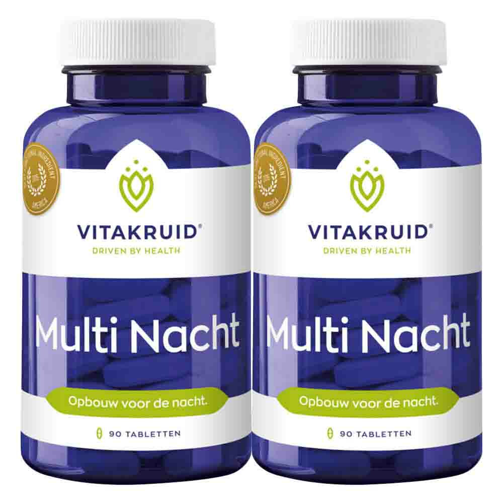2x Vitakruid Multi Nacht90 tabletten