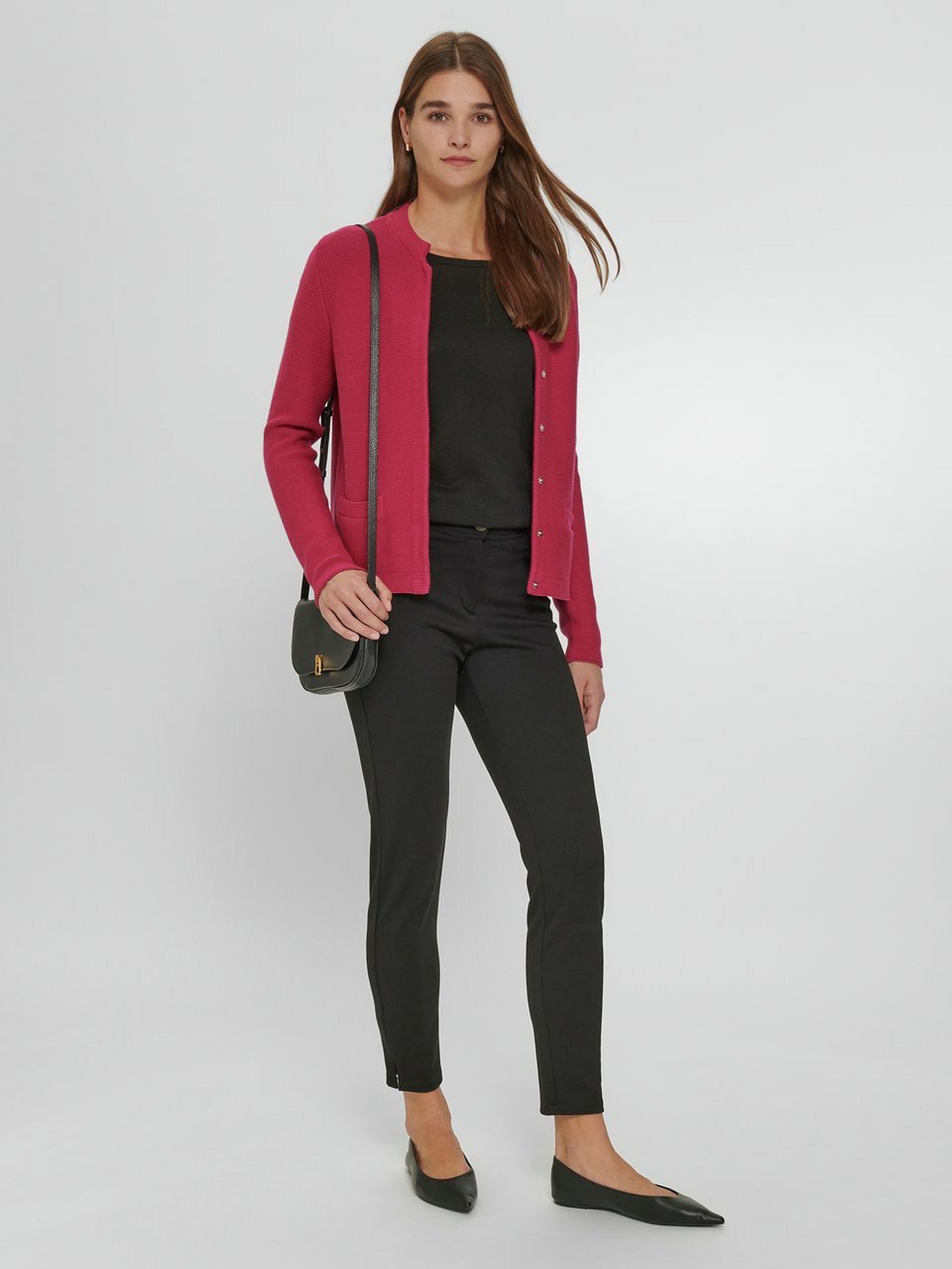 Strickjacke aus 100% Baumwolle Supima