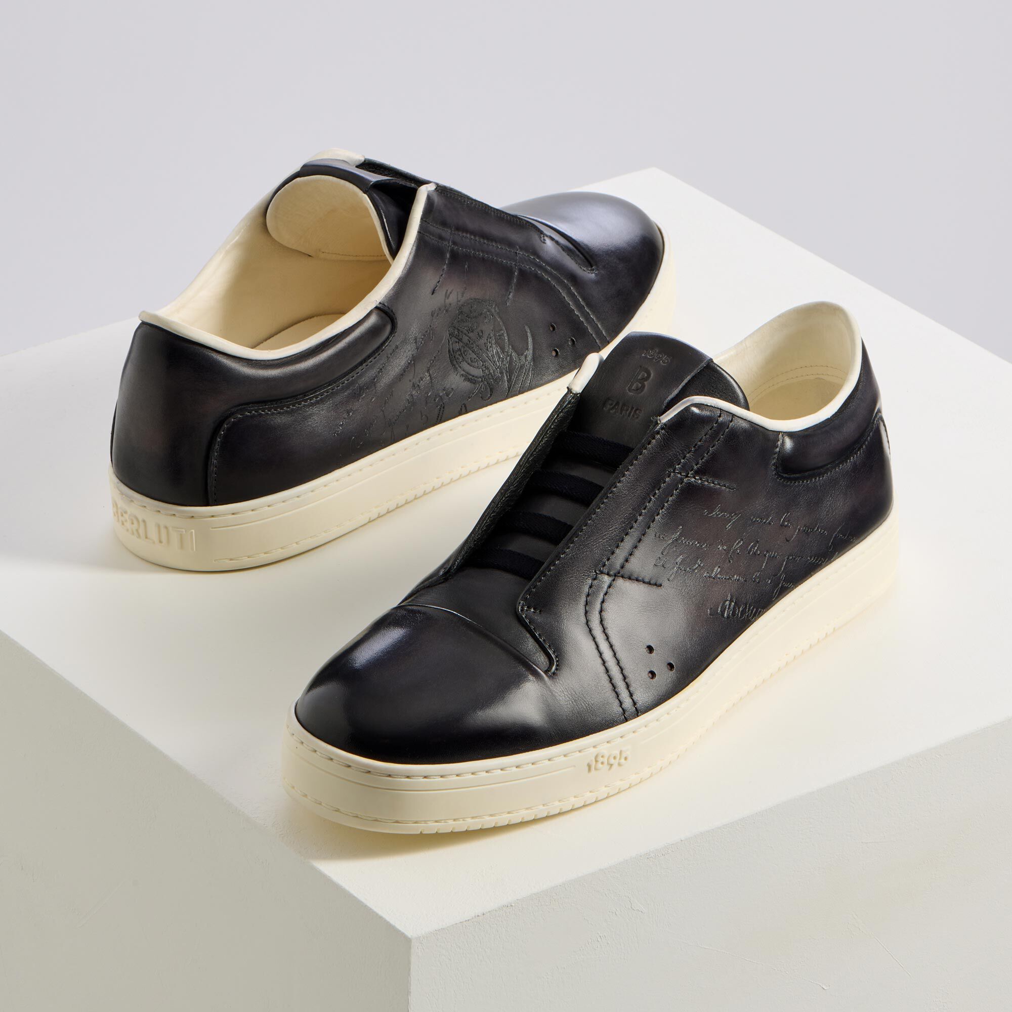 Slip On Playtime En Cuir Scritto