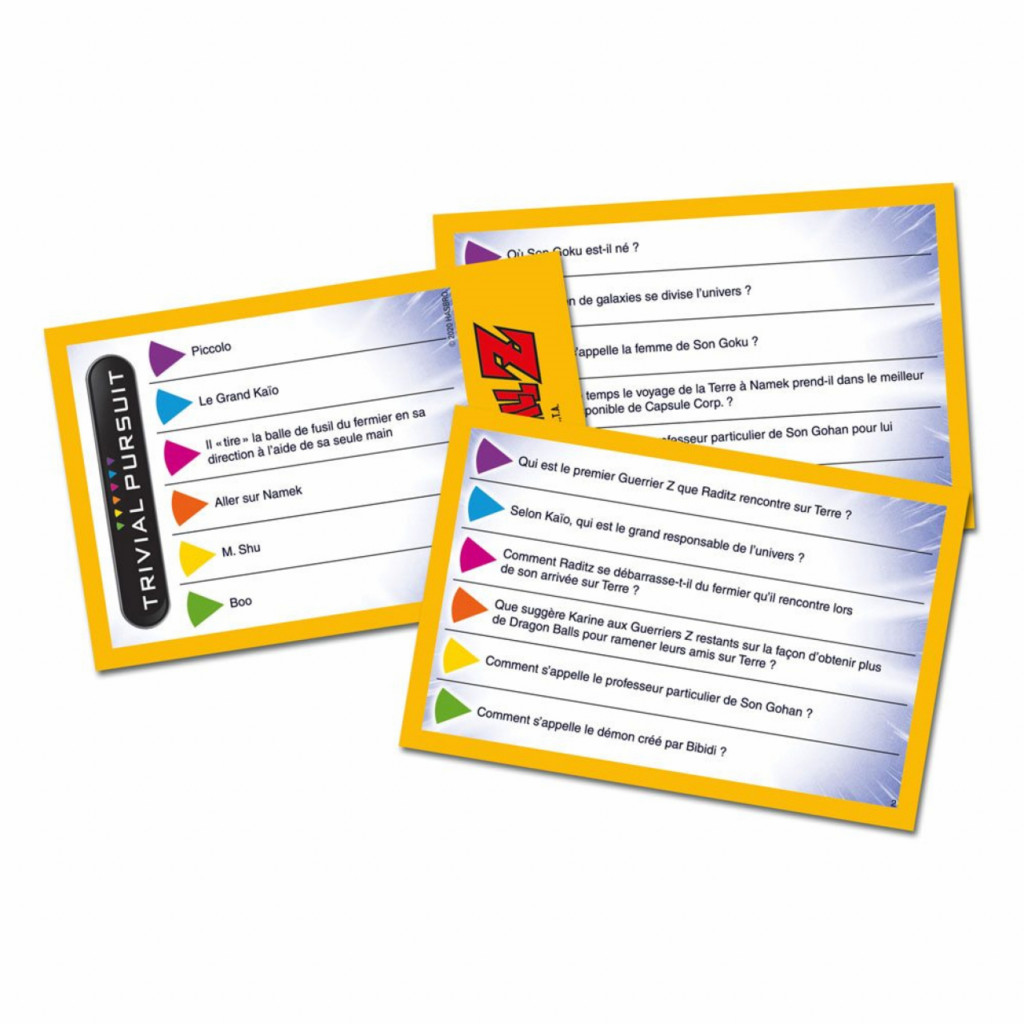 Trivial Pursuit Voyage : Dragon Ball Z
