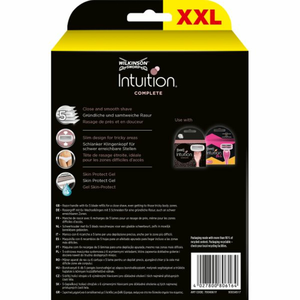 Wilkinson Intuition CompleteScheermes XXL Voordeelverpakking6 stuks