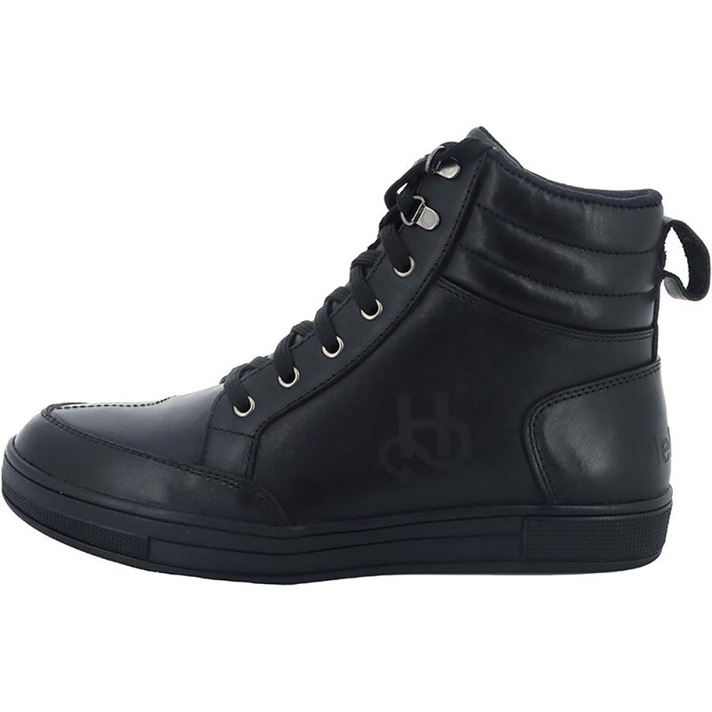 Helstons - Baskets Osaka - cuir Noir
