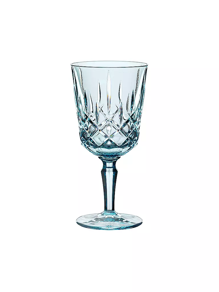 NACHTMANN Cocktail- / Weinglas 2er Set 355ml NOBLESSE Aqua hellblau