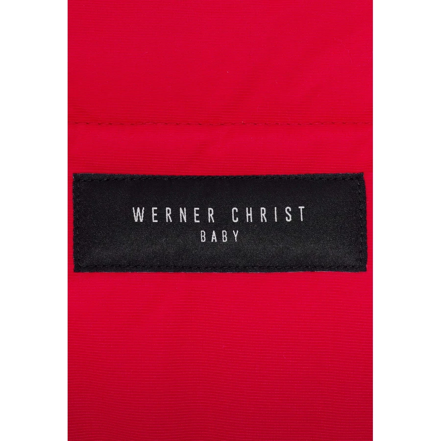 Werner Christ Baby Lammfellfußsack TULA VARIO chili red