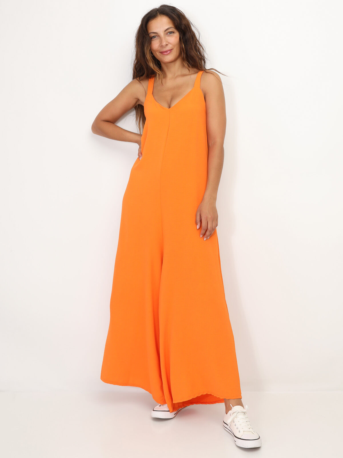Combinaison fluide oversize- orange