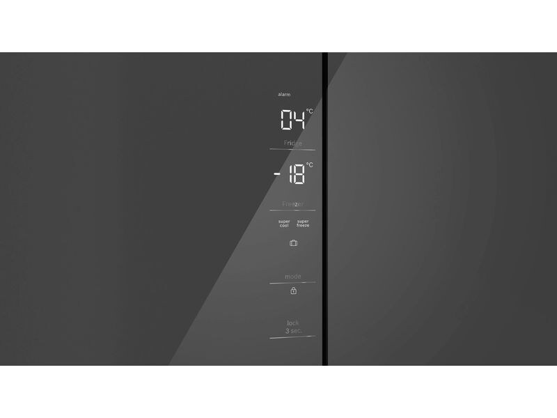 Bosch Kühl-Gefrierkombination KMC85 lEEA Grau, Rechts und L Kombigerät mit Kühlschrank und Gefrierschrank