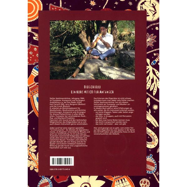 Thomann Didgeridoo Teak 150cm Set