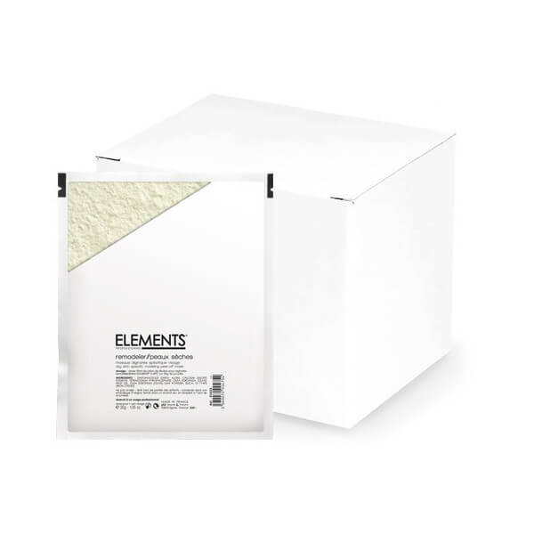 Masque alginates visage peaux sèches Elements 12x30 Grs
