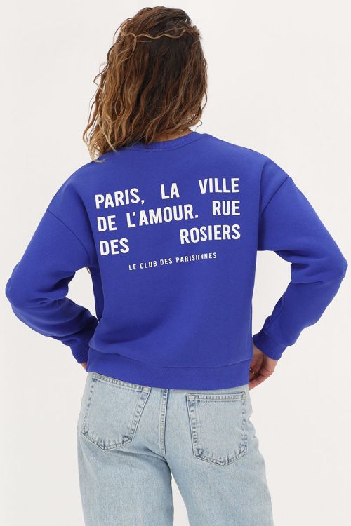 Blauwe sweater 