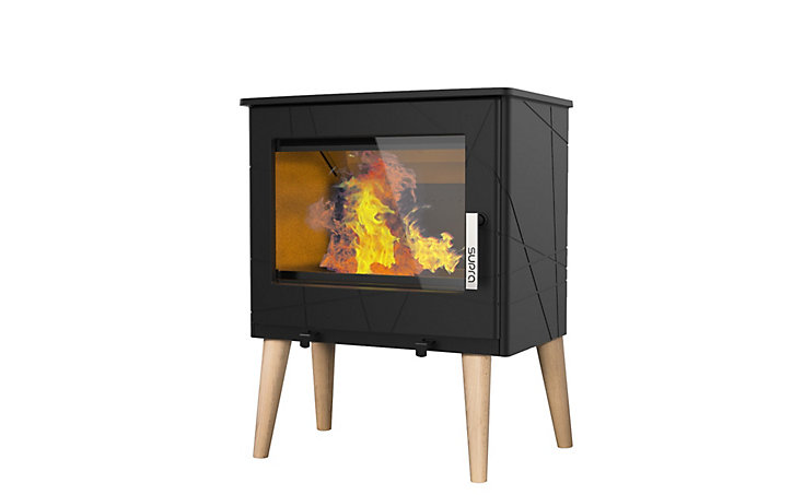 Poêle à bois en fonte Supra Usko 8.7kW 150m²